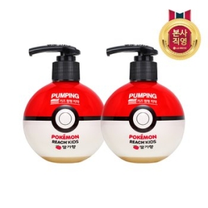 리치 키즈 포켓몬볼 펌핑치약 딸기향 250g (2개)_이미지