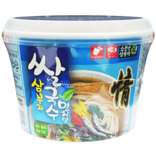 소문난삼부자 쌀국수 멸치맛 92g (1개)