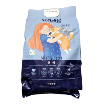 윌로펫 독 뉴트리탑 면역 3kg (3개)_이미지