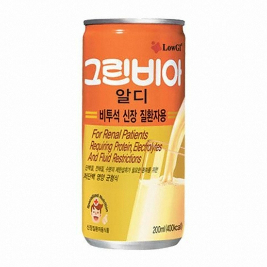 정식품 그린비아 RD 비투석 신장 질환자용 200ml [60개]