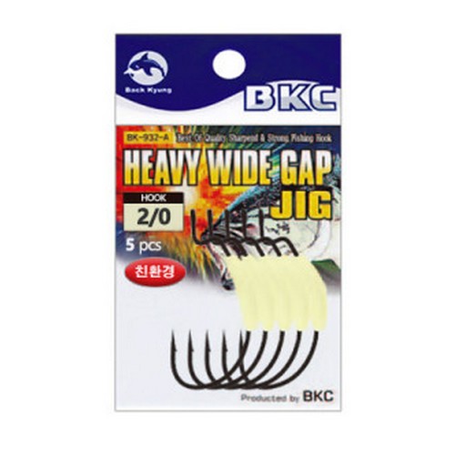 백경산업 BK-932A 헤비 와이드갭 야광 지그