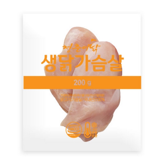 청춘식탁 청춘이닭 생닭가슴살 200g (15개)_이미지