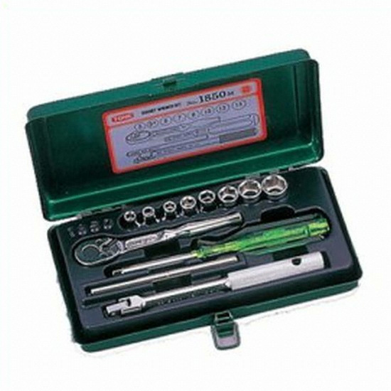 1/4인치 소켓 렌치 세트 1850M (12pcs)