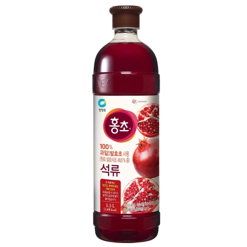 청정원 홍초 석류 1.5L (3개)_이미지