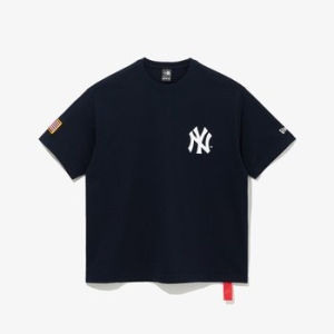 MLB 뉴욕 양키스 월드시리즈 챔피언 티셔츠 이브닝 블루 14700228_이미지
