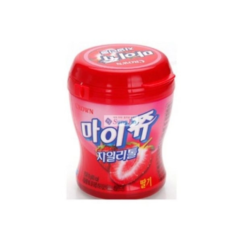 크라운제과 마이쮸 자일리톨 딸기 110g (6개)