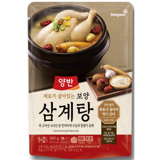 동원F&B 양반 보양 삼계탕 900g이미지입니다. 누르면 해당 게시물로 새창이동합니다.