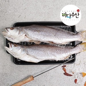 통영바다수산 반건조 민어조기 2미 (1개)_이미지