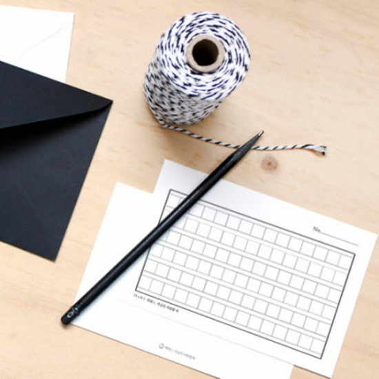 앳원스 캘리그라피용 원고지 무지엽서_이미지