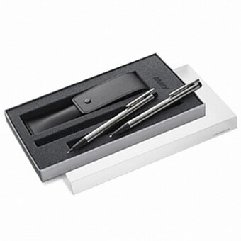<b>라미</b> 로고 205 볼펜 1.0mm + 샤프 + 파우치 세트