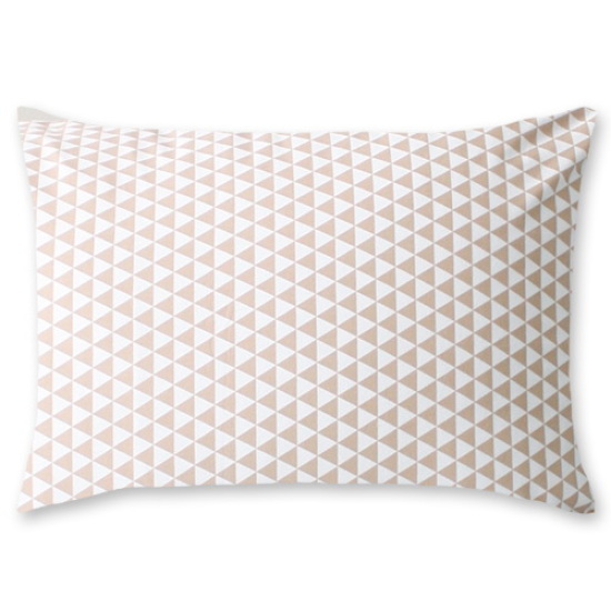 레브라이프 베이지 깨알삼각 베개커버 (70x50cm)