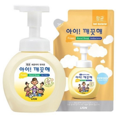 폼 핸드솝 순 250ml+리필200ml