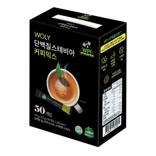 욜리 스테비아 단백질 커피믹스 50개입