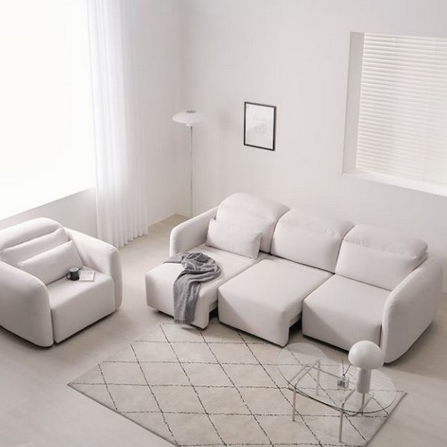 홈인홈 에이트 모션 슬라이드 패브릭 소파 4+1인용