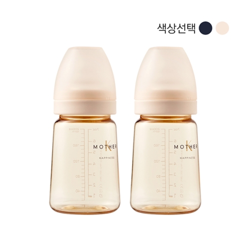 마더케이 베이직 PPSU 젖병 크림 180ml (2개)_이미지