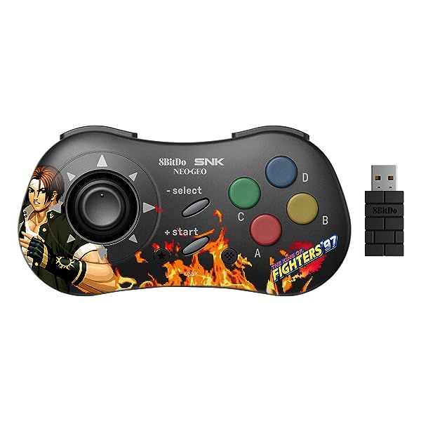 8bitdo 네오지오 미니 무선 컨트롤러 (킹오브파이터즈에디션/해외구매)