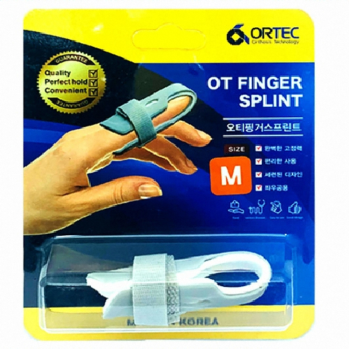 [불명] 오르텍 오티 손가락 부목 M (2개)_이미지