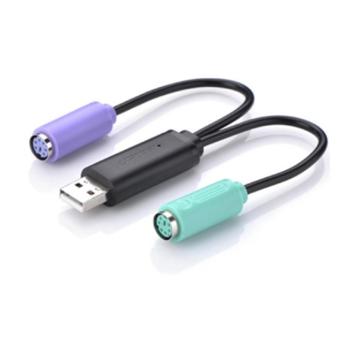UGREEN USB to PS/2 변환 컨버터 (U-20219)_이미지