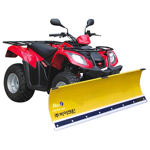 킴코 MXU 125 + 제설장비