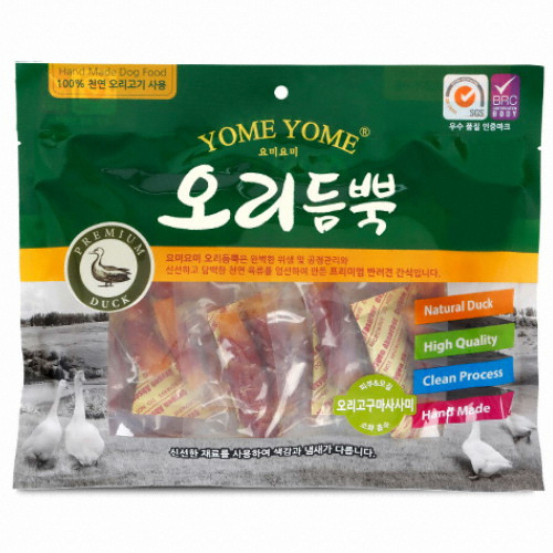 ㅤ요미요미 오리듬뿍 오리 고구마 사사미 400g (1개)_이미지