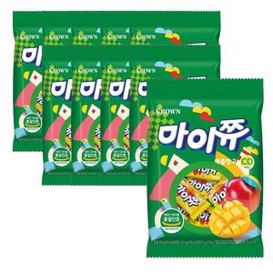 크라운제과 마이쮸 애플망고 100g (10개)_이미지