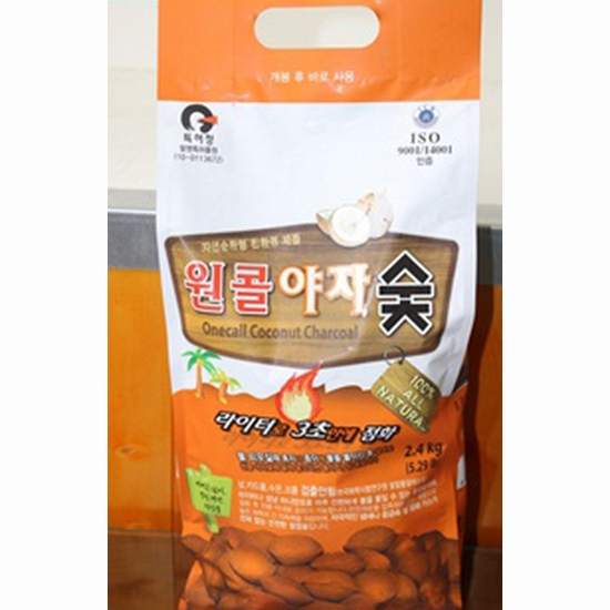 주원테크 원콜 야자숯 2.4kg (1개)