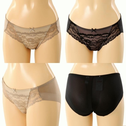 신영와코루 솔브 로맨틱 배색 레이스 엉덩이 자국 안나는 햄팬티 SPTD475HT 11