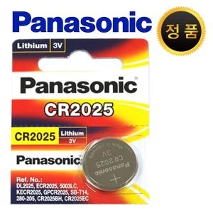 파나소닉 CR2025 3V 리튬 코인 건전지_이미지