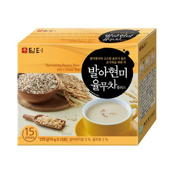담터  발아현미 율무차 15개입[1개]