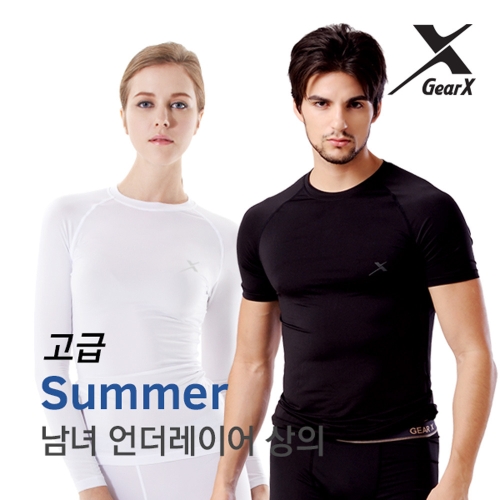 냉감 언더레이어-고급여름 메쉬 상의-남자 여성 골프