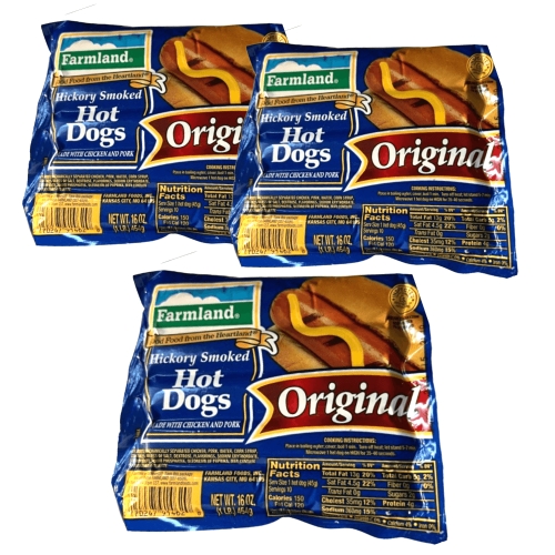 팜랜드 핫도그 소세지 454g (3개)_이미지