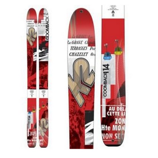 K2 14/15 Coomback 스키 (114)