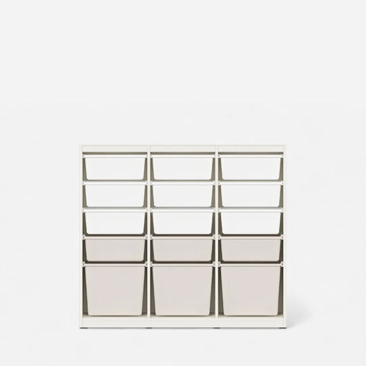 한샘 샘키즈 수납장 1305 크림오트밀_이미지