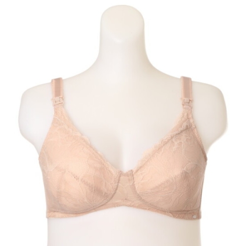 마더피아 노와이어 레이스패드 임신수유 브래지어RBR6119BE+아기손수건