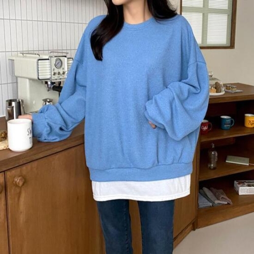 아이우먼 빅사이즈 408 페이드리미레이어드티 DILE855_이미지