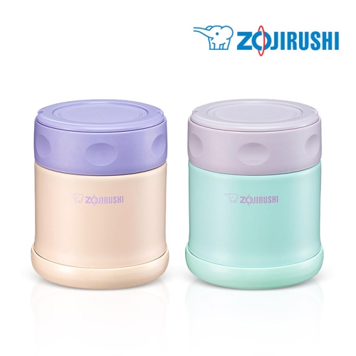 조지루시 미니 보온 죽통 페일오렌지 260ml