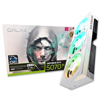 갤럭시 GALAX 지포스 RTX <b>5070</b> <b>Ti</b> EX GAMER WHITE OC D7 16GB