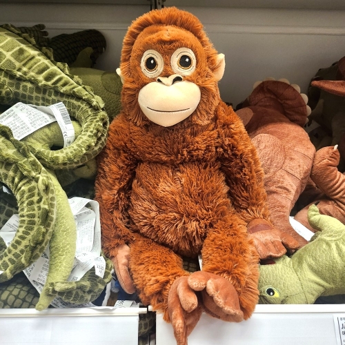 이케아 IKEA 원숭이 손바닥 찍찍이 인형_이미지