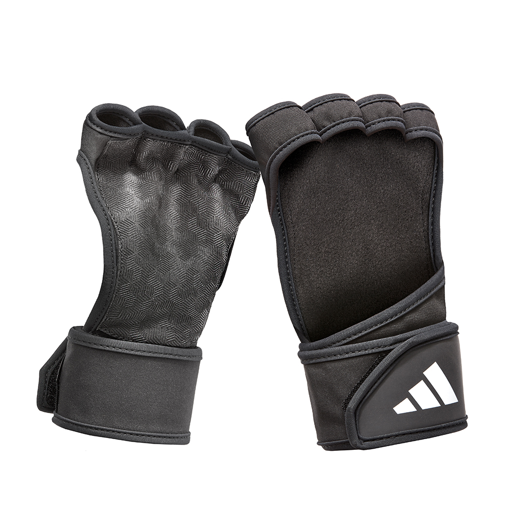 아디다스 오픈백 트레이닝 헬스 장갑 더블스트랩 (1개)_이미지