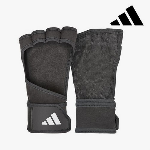 아디다스 오픈백 트레이닝 헬스 장갑 더블스트랩 (1개)_이미지