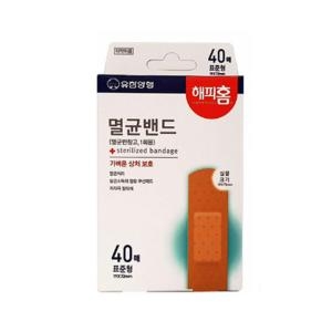 해피홈 멸균밴드 표준형 40매 (1팩(40매))_이미지