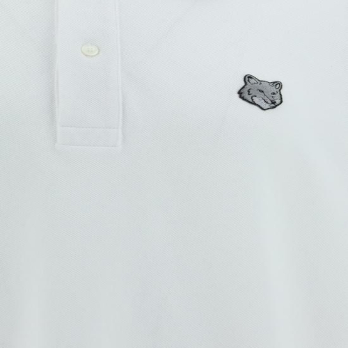 메종키츠네 폴로 티셔츠 MM00207KJ7010 P100 WHITE_이미지