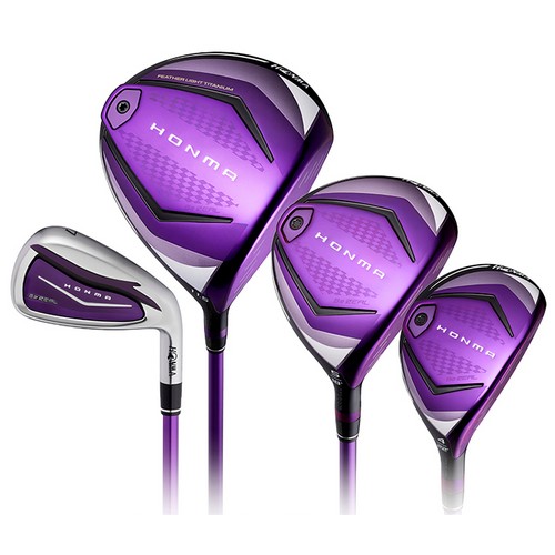 혼마 비즐4 여성용 풀세트 (10개 D+W+U+I 카본 정품)_이미지