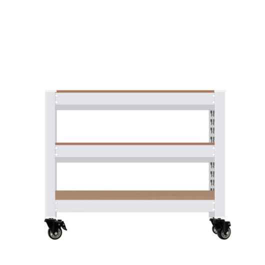 영진산업 홈던트하우스 3단 이동식 앵글선반 1100x500 (90cm(높이))