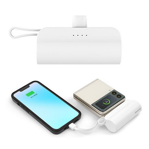 듀얼 일체형 도킹형 보조배터리 STPB-MB50 5000mAh