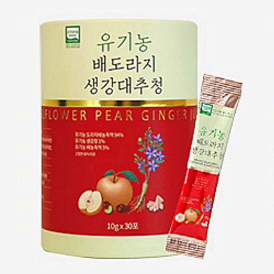 유기농마루 유기농 배도라지청 10g 30포 (1개)_이미지