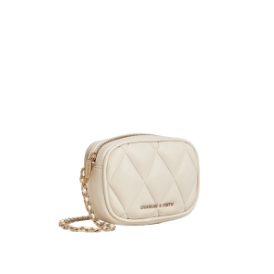 찰스앤키스 아르웬 퀼팅 미니 크로스백 CK2-00770664 CHARLES KEITH 여성가방 싱가포르 블랙