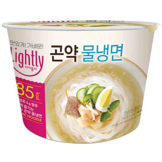 대상 청정원 라이틀리 곤약 물냉면 440g (4개)_이미지
