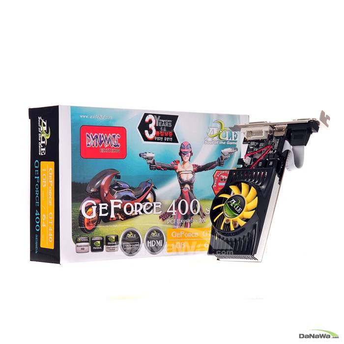 �׽� ������ GT440 �и��͸� D3 1GB LP