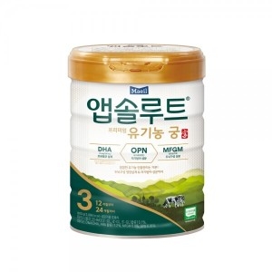 매일유업 2021 앱솔루트 프리미엄 유기농 궁 3단계 800g (12개)_이미지